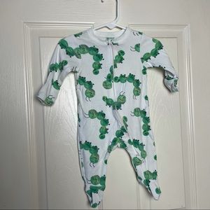 Caterpillar Print Onesie